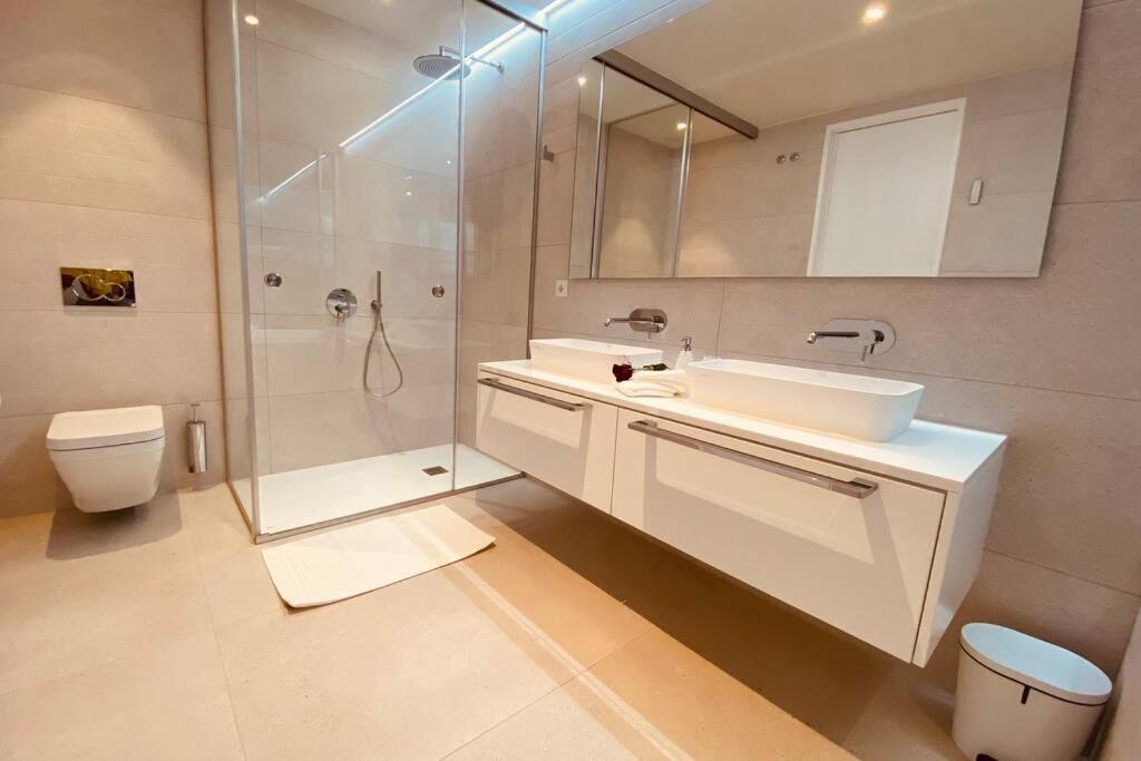 Luxury Villa - New Building With Panoramic Sea View Адехе Екстериор снимка